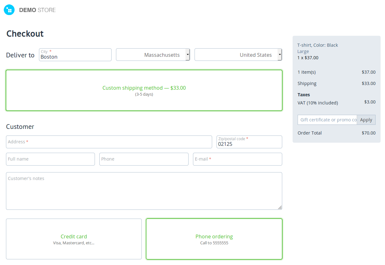 New checkout in CS-Cart and Multi-Vendor.
