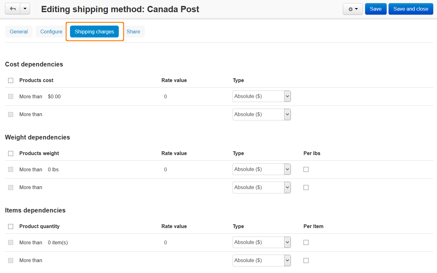 Additional shipping charges for real-time shipping methods in CS-Cart and Multi-Vendor.
